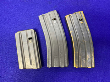 (3) 5.56mm Rifle Mags 30Rd/20Rd *GREAT RIFLE MAGAZINES*