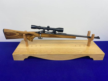 1955 Remington 722 244 Rem 21" Blue *CUSTOM LAMINATED THUMBHOLE WOOD STOCK*
