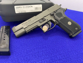 2021 Sig Sauer P220 Legion 10mm Gray 5" *LEGION HI-RES X-RAY3 NIGHT SIGHTS*