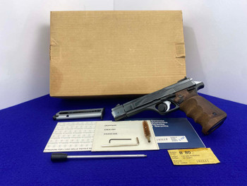 1982 Benelli B-80s Target .30 Luger Blue 5.5" *RARE & HIGHLY COLLECTIBLE*