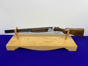 1970 Beretta S56E 12GA Blue 30" *BEAUTIFUL ENGRAVED SATIN CHROME RECEIVER*