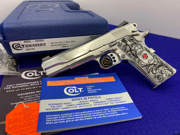 2023 Colt Delta Elite MKIV 10mm 5" *ABSOLUTELY GORGEOUS BRIGHT STAINLESS*