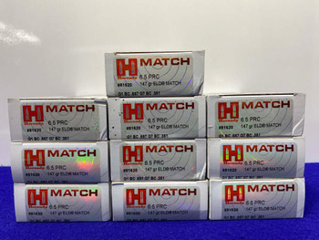 Hornady Match 6.5 PRC 200Rds 147Gr *LEGENDARY ACCURACY* Hornady Match 6.5 PRC 200Rds 147Gr *LEGENDARY ACCURACY*