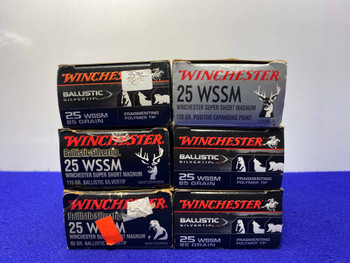 Winchester Ballistic Silvertip / Super-X .25 WSSM *GREAT HUNTING ROUNDS* Winchester Ballistic Silvertip / Super-X .25 WSSM *GREAT HUNTING ROUNDS*