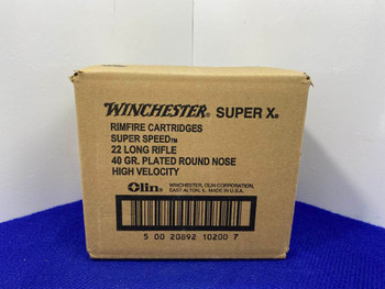Winchester Super-X 22 LR 2000Rds *EXCELLENT LOT* Winchester Super-X 22 LR 2000Rds *EXCELLENT LOT*
