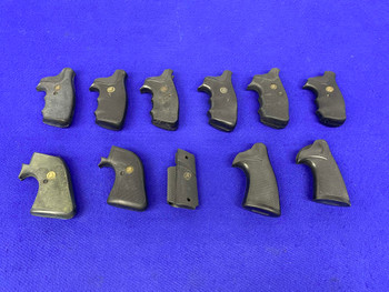 (11) Pachmayr Blk Rubber Revolver/Pistol Grips *FOR VARIOUS BRANDS/MODELS*