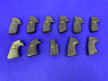 (11) Pachmayr Blk Rubber Revolver/Pistol Grips *FOR VARIOUS BRANDS/MODELS*