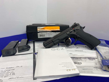 CZ Custom 75 Shadow Tact II 9mm Blk 4.6" *OUTSTANDING DISCONTINUED MODEL*
