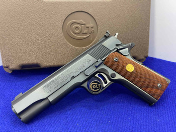 1976 Colt MKIV Gold Cup National Match .45 *DESIRABLE LARGE ROLL STAMP*