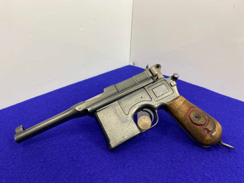 Mauser C96 "Broomhandle" 9mm Blue 5.5" *DESIRABLE "RED 9" EXAMPLE*