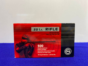 Geco - .22 Long Rifle 1,500Rds *GREAT RIFLE AMMO*