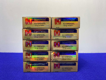 Hornady Match 6.5 Grendel 200Rds *GREAT FOR MEDIUM SIZED GAME* Hornady Match 6.5 Grendel 200Rds *GREAT FOR MEDIUM SIZED GAME*