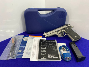 Beretta 92FS 9mm Stainless 4.9" *FAVORITE AMONG TACTICAL & COMBAT SHOOTERS*
