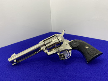 2007 Colt Single Action Army ABSOLUTELY GORGEOUS- Nickel *Third Generation*