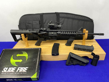 S&W M&P-15 Sport 5.56 NATO Black 16.34" *AIMPOINT US PARTOL RIFLE RED DOT*