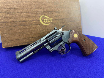 -VINTAGE- Colt Diamondback .22 LR Blue 4" *TIMELESS SNAKE SERIES REVOLVER*