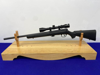 Savage Mark II FVXP .22 LR Black 21" *FACTORY INSTALLED BUSHNELL SCOPE* Savage Mark II FVXP .22 LR Black 21" *FACTORY INSTALLED BUSHNELL SCOPE*