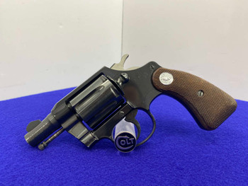 1954 Colt Cobra .38 Spl Blue 2" *COLLECTIBLE FIRST ISSUE SNAKE REVOLVER* 1954 Colt Cobra .38 Spl Blue 2" *COLLECTIBLE FIRST ISSUE SNAKE REVOLVER*