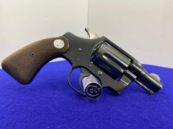 1954 Colt Cobra .38 Spl Blue 2" *COLLECTIBLE FIRST ISSUE SNAKE REVOLVER* 1954 Colt Cobra .38 Spl Blue 2" *COLLECTIBLE FIRST ISSUE SNAKE REVOLVER*