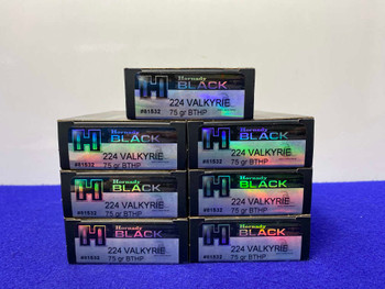 Hornady Black .224 Valkyrie 140Rds *RELIABLE PERFORMANCE* Hornady Black .224 Valkyrie 140Rds *RELIABLE PERFORMANCE*