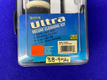 Lot of 3 Handgun Cleaning Kits *FOR VARIOUS CALIBERS*