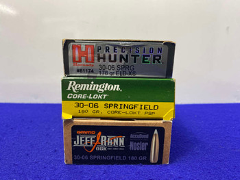 Hornady/Remington/Ammo Inc. .30-06 Springfield *EXCELLENT RIFLE AMMUNITION*