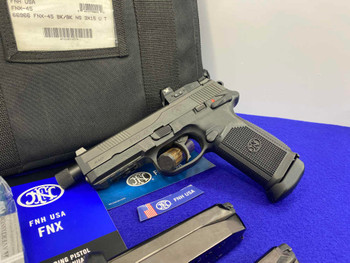 FN America FNX-45 Tactical .45 ACP Black 5.3" *BORN & BRED FOR BATTLE* FN America FNX-45 Tactical .45 ACP Black 5.3" *BORN & BRED FOR BATTLE*