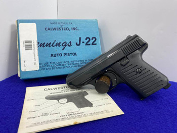 Jennings J-22 .22 LR Blued 2 1/2" *SEMI-AUTOMATIC POCKET PISTOL* Jennings J-22 .22 LR Blued 2 1/2" *SEMI-AUTOMATIC POCKET PISTOL*