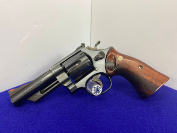 1987 Smith Wesson 25-5 .45 Colt 4" Blue *STUNNING DOUBLE-ACTION SMITH*