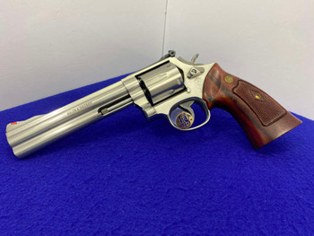 1996 Smith Wesson 686-4 .357 Stainless 6" *A COLLECTOR'S FAVORITE REVOLVER*