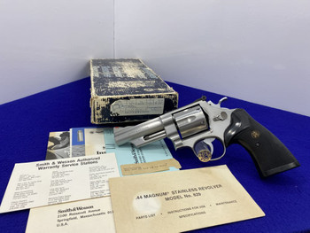Smith Wesson 629-1 .44 Mag Stainless 4" *POWERFUL DOUBLE-ACTION REVOLVER*