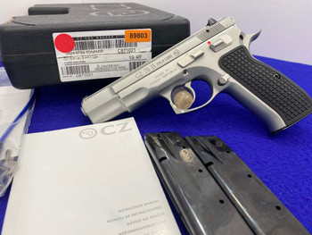 2019 CZ-USA 75 B 9mm Matte Stainless 4.6" *DESIRABLE DISCONTINUED MODEL*