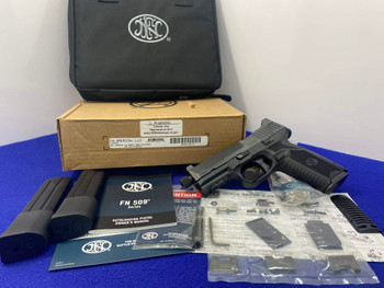 FN 509 Tactical 9mm Black 4 1/2" *IMPRESSIVE HIGH-QUALITY HANDGUN* Awesome