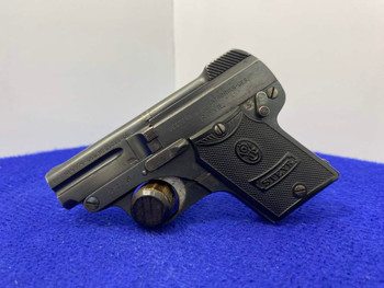ÖWG 1909 Steyr-Pieper Second Series .25 ACP Blue 2" *AMAZING POCKET PISTOL*