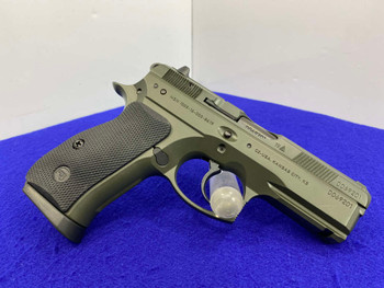 2019 CZ 75 P-01 9mm Luger OD Green 3.75" *COMPACT & RELIABLE PISTOL*