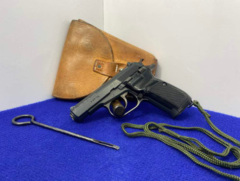 1985 CZ Vz.82 9mm Mak Blue 3 3/4" *AWESOME CZECHOSLOVAKIA MADE PISTOL*