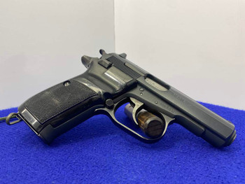 1985 CZ Vz.82 9mm Mak Blue 3 3/4" *AWESOME CZECHOSLOVAKIA MADE PISTOL*