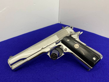 1989 Colt Delta Elite 10mm 5" *DESIRABLE GENUINE BUFFALO HORN GRIPS*