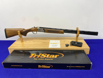 TriStar Setter S/T 20 Gauge Blue 28" *BEAUTIFULLY ENGRAVED DUCKS UNLIMITED*