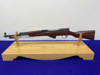 Norinco SKS 7.62x39mm Blue 20 1/2" *AWESOME RED FIBERGLASS "JUNGLE" STOCK*