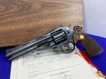 1966 Colt Python .357 Blue 6