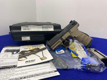 2023 Walther P22 CA .22 LR Blk/FDE *AWESOME CALIFORNIA COMPLIANT MODEL* 2023 Walther P22 CA .22 LR Blk/FDE *AWESOME CALIFORNIA COMPLIANT MODEL*