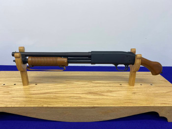Mossberg 590 Nightstick 20ga Blue 14.375" *SIGNATURE BIRDS HEAD WOOD GRIP* Mossberg 590 Nightstick 20ga Blue 14.375" *SIGNATURE BIRDS HEAD WOOD GRIP*