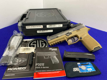 2017 Sig Sauer P320 9mm Blue/Coyote 4.7" *NRA EDITION* 2017 Sig Sauer P320 9mm Blue/Coyote 4.7" *NRA EDITION*