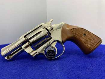 1974 Colt Cobra .38 Spl Nickel 2" -TIMELESS SNAKE SERIES- Second Issue