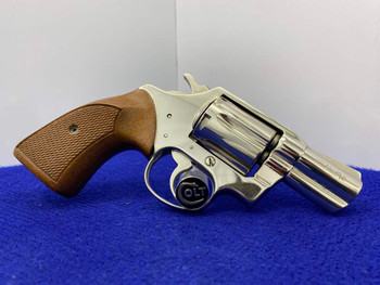 1974 Colt Cobra .38 Spl Nickel 2" -TIMELESS SNAKE SERIES- Second Issue