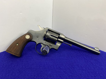 1938 Colt Official Police .38Spl Blue 6" *CLASSIC COLT HISTORIC REVOLVER* 1938 Colt Official Police .38Spl Blue 6" *CLASSIC COLT HISTORIC REVOLVER*