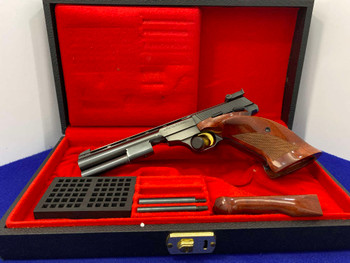 1974 Browning / FN Medalist .22 LR Blue *COLLECTIBLE BELGIAN MADE HANDGUN*