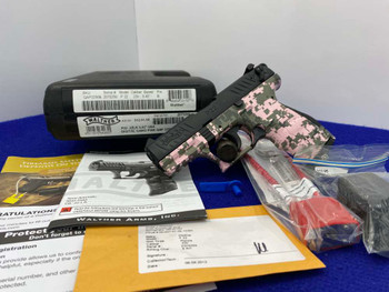 2012 Walther P22 .22 LR Blk 3.42" -DAVIDSON'S EXCLUSIVE- Digital Camo Pink 2012 Walther P22 .22 LR Blk 3.42" -DAVIDSON'S EXCLUSIVE- Digital Camo Pink