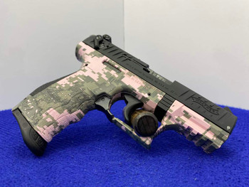 2012 Walther P22 .22 LR Blk 3.42" -DAVIDSON'S EXCLUSIVE- Digital Camo Pink 2012 Walther P22 .22 LR Blk 3.42" -DAVIDSON'S EXCLUSIVE- Digital Camo Pink
